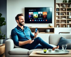 usar google tv grátis