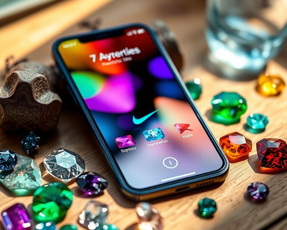Identificação de Pedras Raras com Apps Móveis