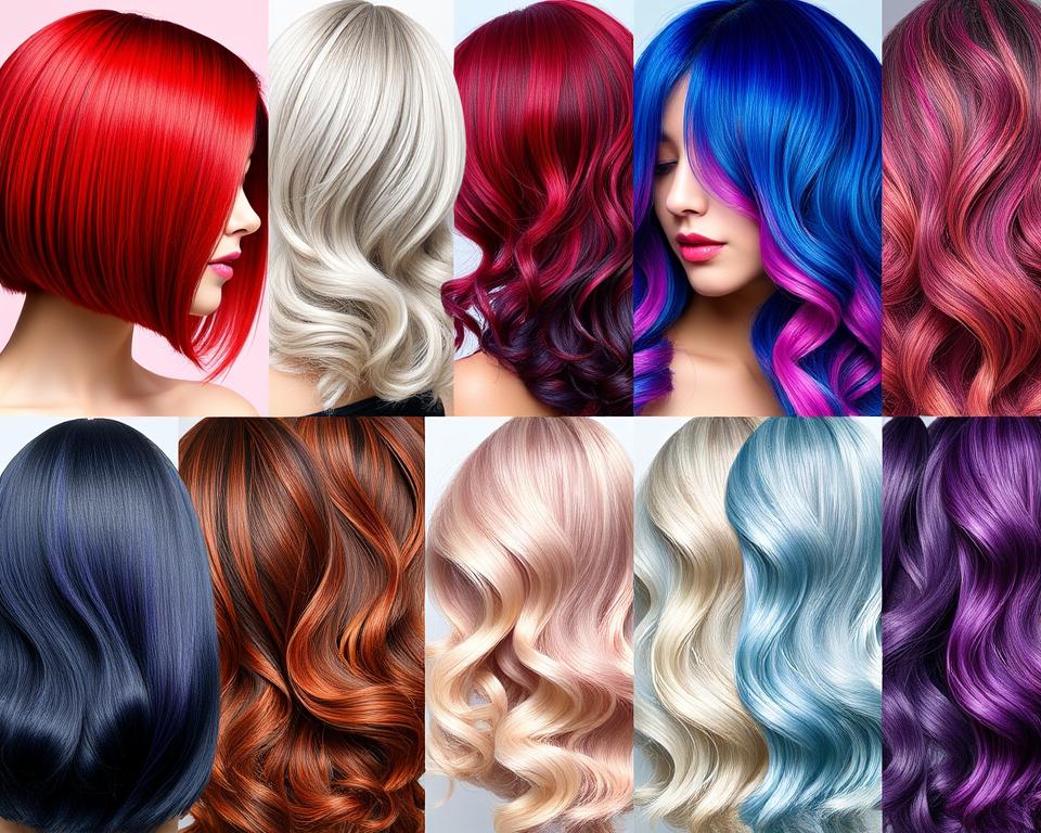 Simular Cores e Cortes de Cabelo