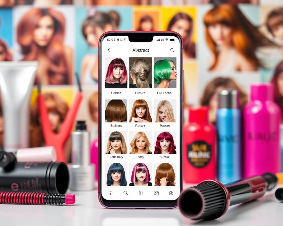 apps cabelo