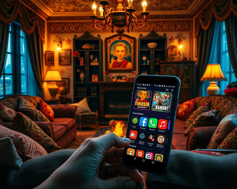 Aplicativos de Novelas Turcas no Celular: Romance e Drama
