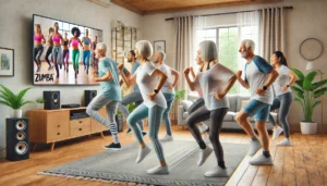 Treino em casa com aplicativos de zumba grátis!