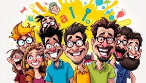 Crie Caricaturas Engraçadas