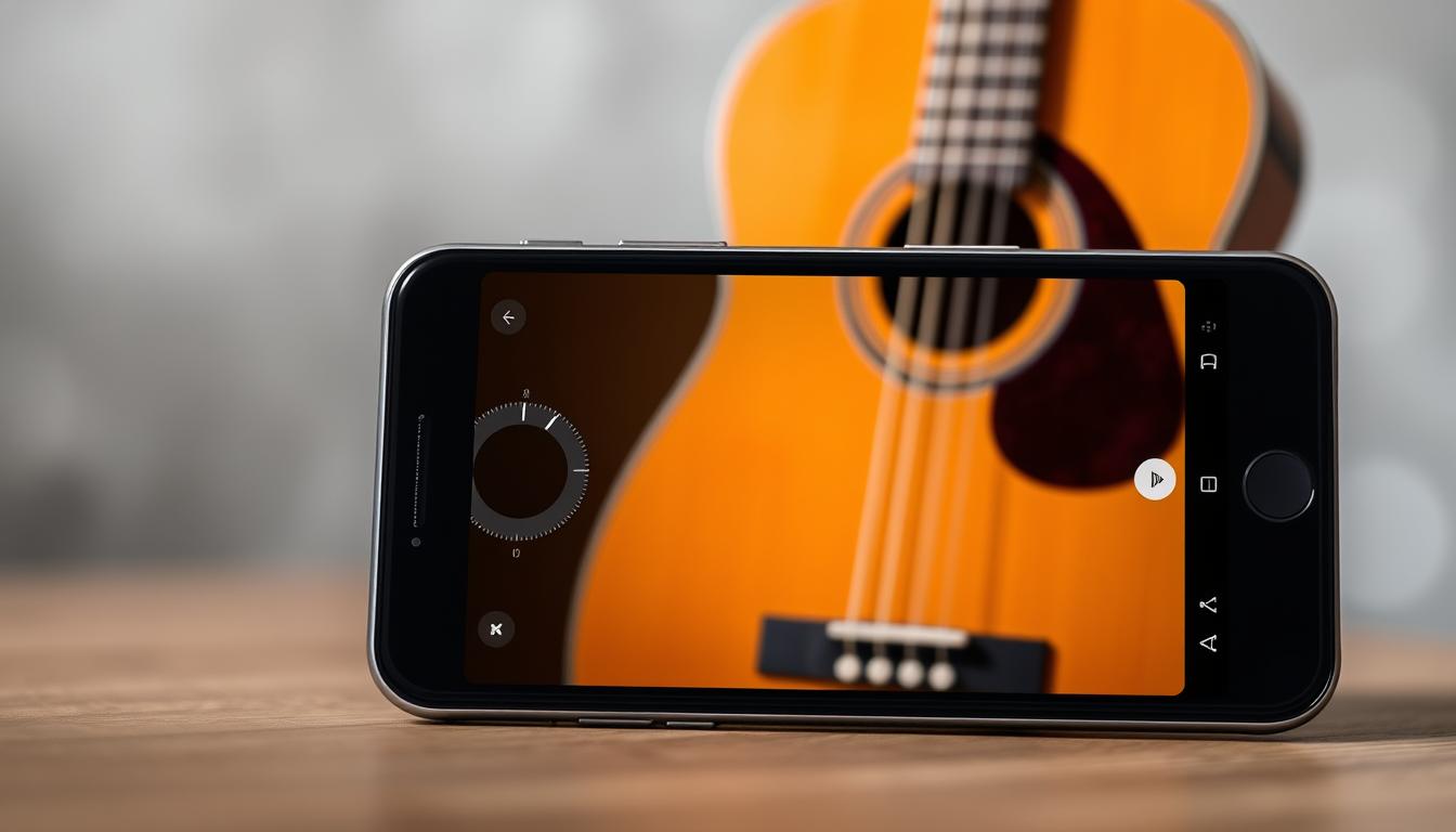 Aplicativo para afinar violão com facilidade e precisão