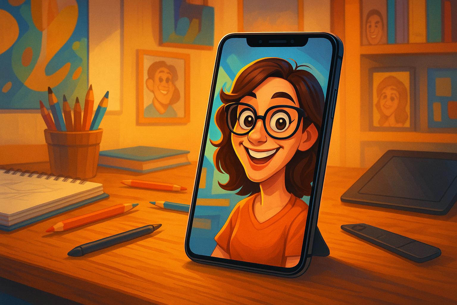 Aplicativos gratuitos para fazer caricaturas: transforme selfies em arte digital