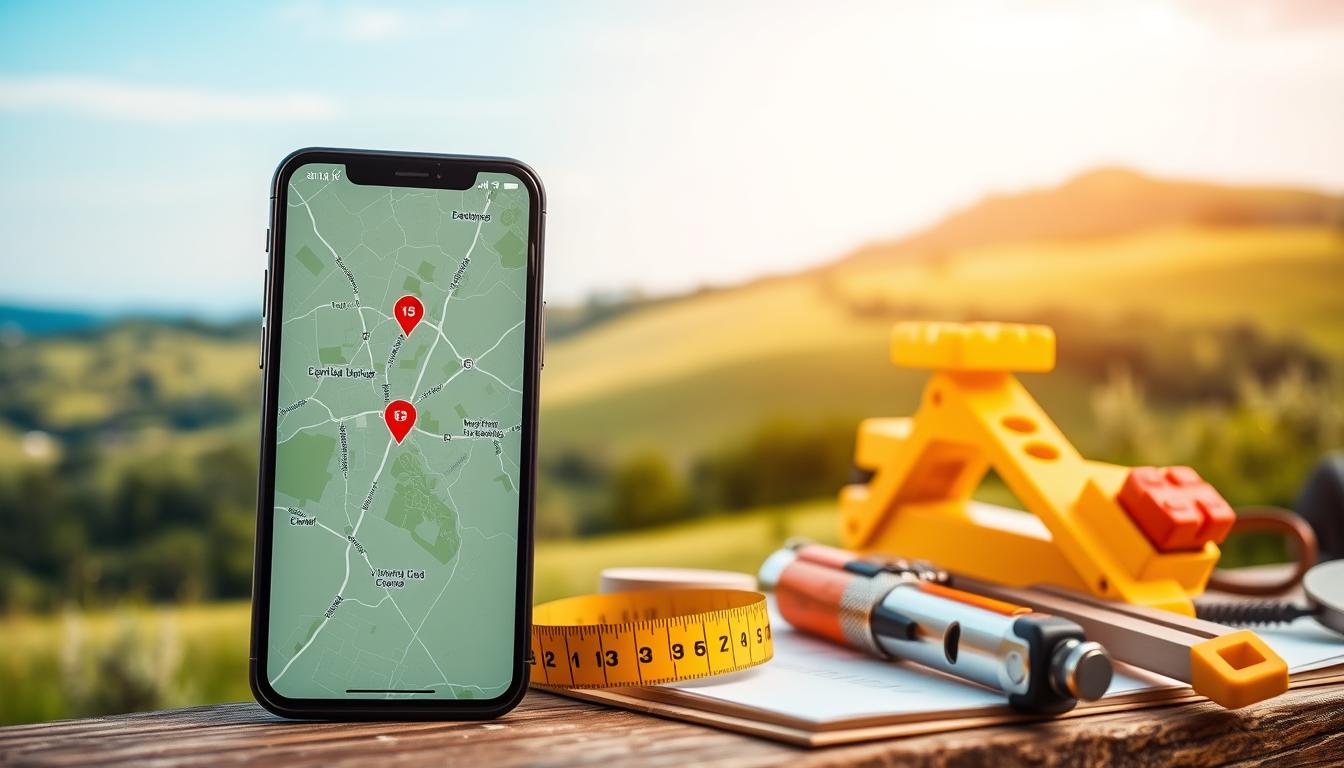Ferramenta ideal para medir terrenos pelo smartphone