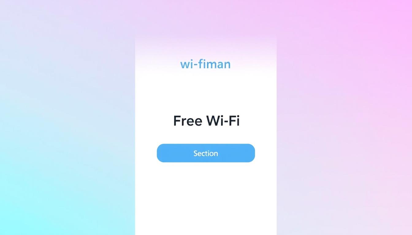 Wi-Fi grátis confiável em app simples e muito prático