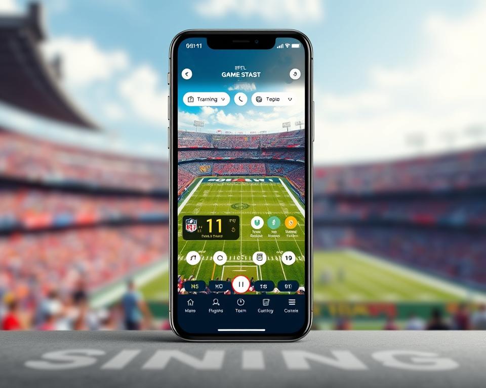 NFL+ app interface