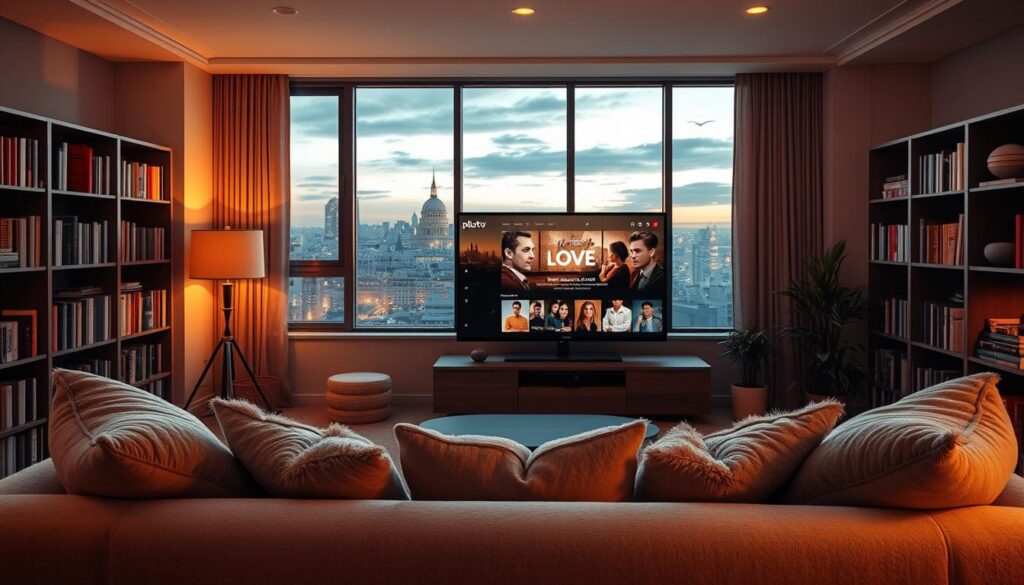 PlutoTV catálogo romântico