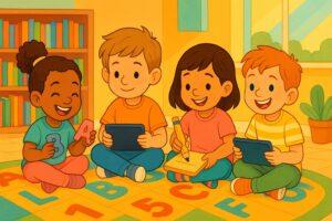 Aprender a ler e escrever com jogos educativos gratuitos