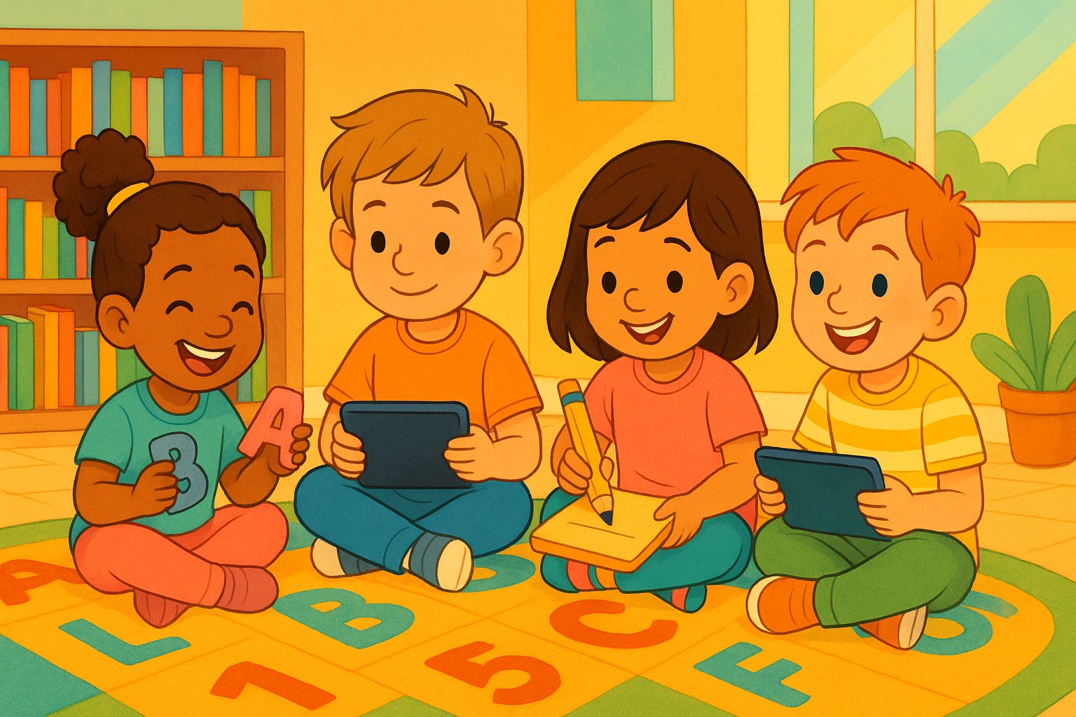 Aprender a ler e escrever com jogos educativos gratuitos