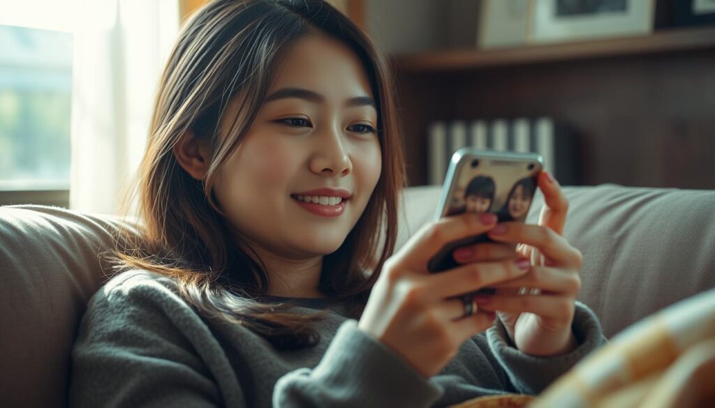 flexibilidade e conveniência de assistir novelas coreanas no celular