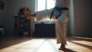 Como treinar karatê em casa usando apenas o celular