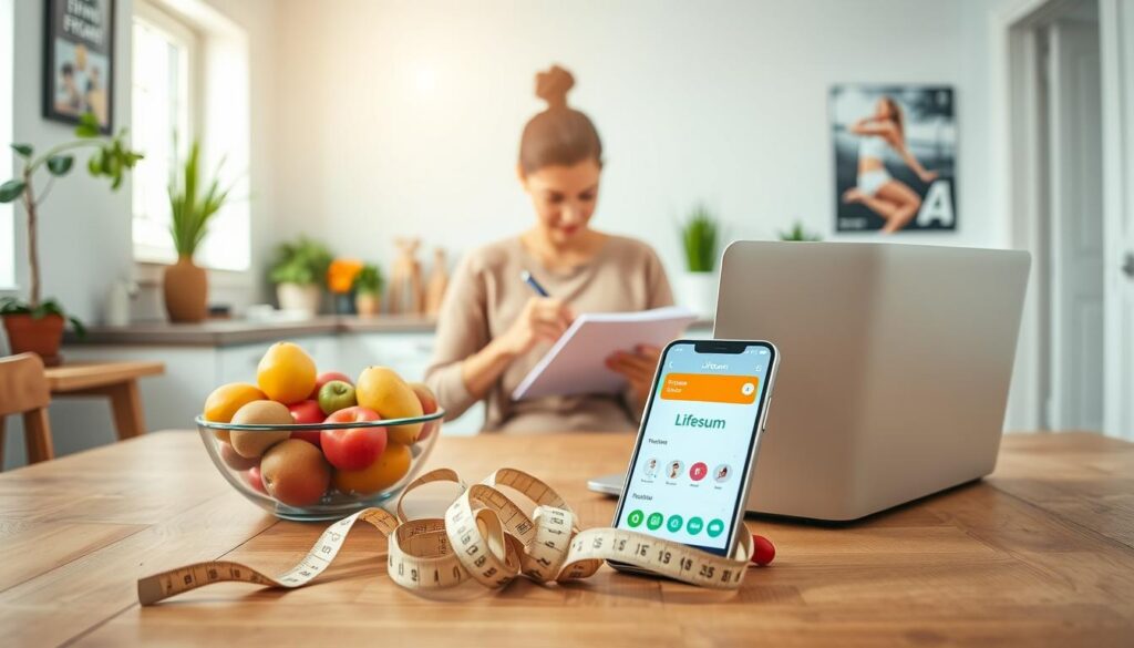 Estratégias para controle de peso com Lifesum