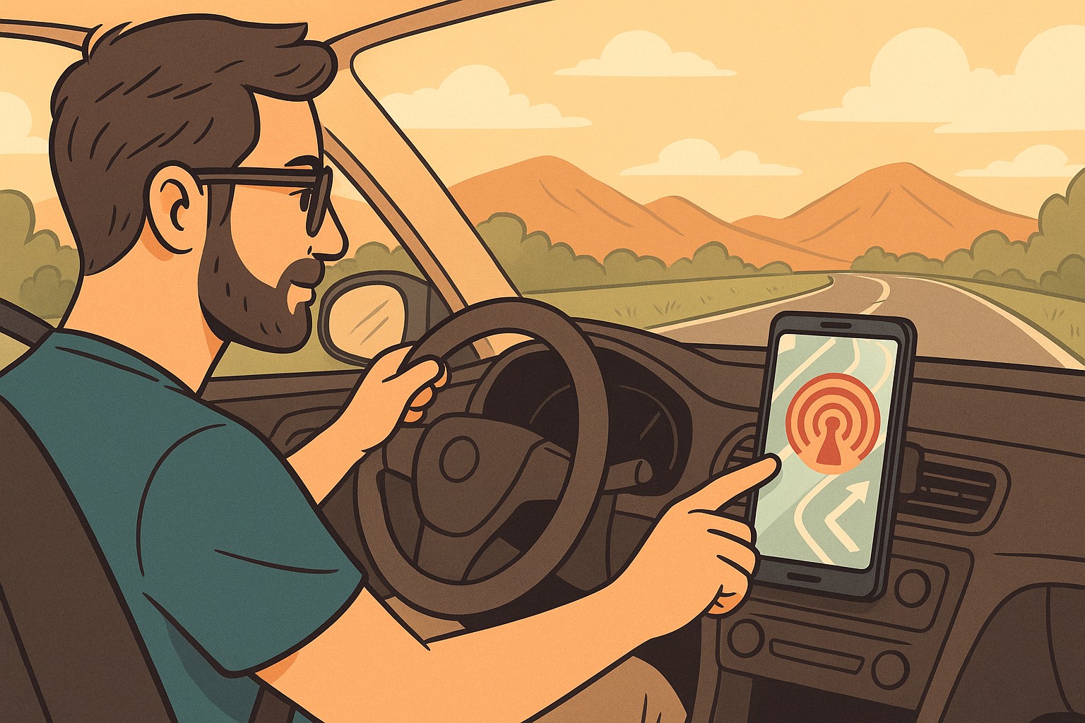 Apps essenciais para avisos de radar de carro sem pagar nada