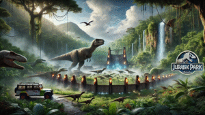 Aplicativos para assistir franquia completa de Jurassic Park