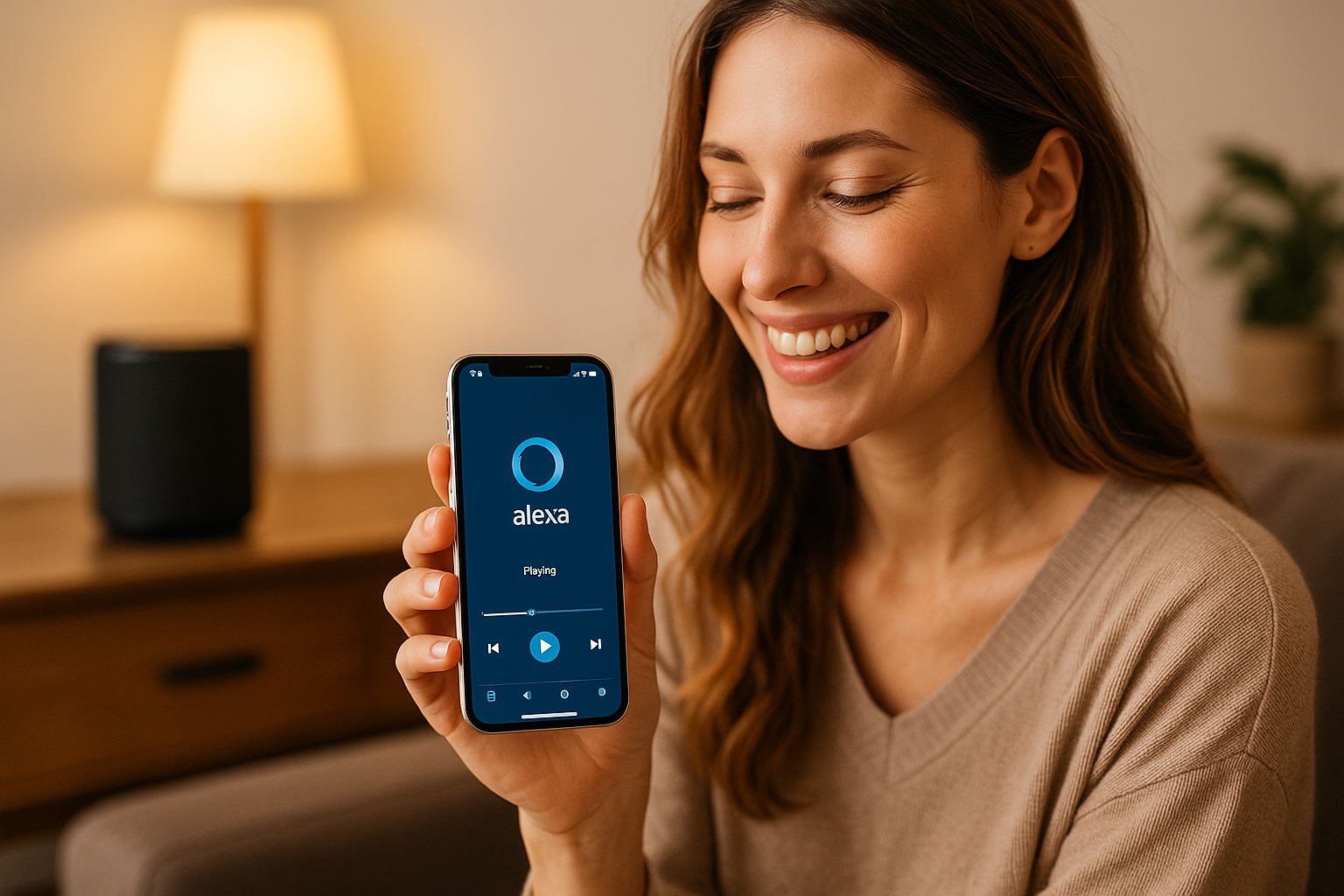 Um toque e seu iPhone vira uma assistente virtual Alexa!