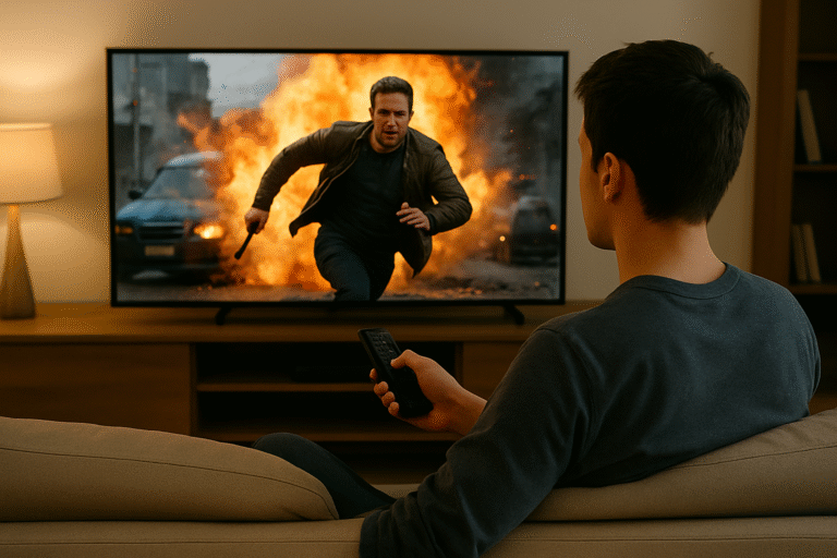 Existe um jeito de assistir filmes no celular com poucos toques