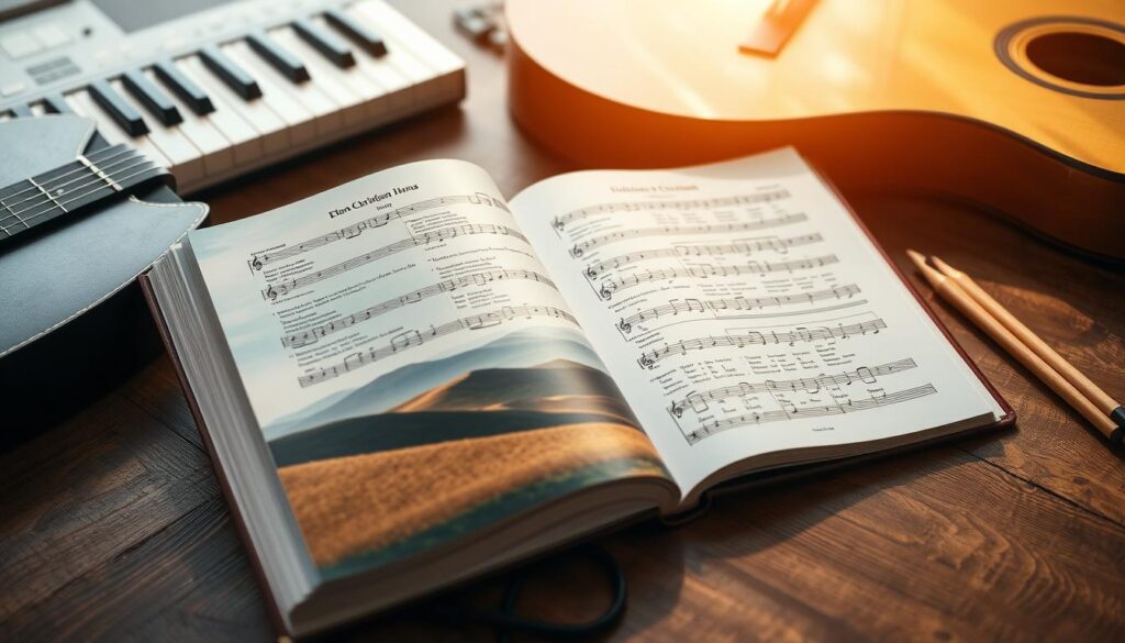 lista de repertório de música cristã