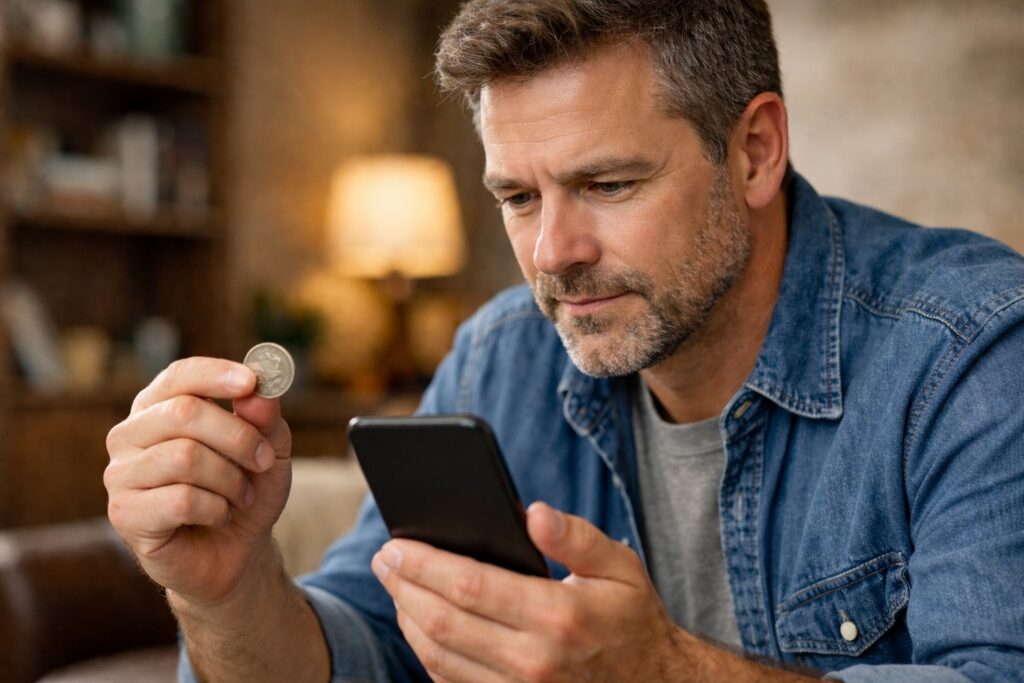 ver se sua moeda é rara