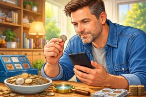 Aplicativos gratuitos para ver se sua moeda é rara pelo celular