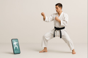 Este aplicativo ensina karatê passo a passo