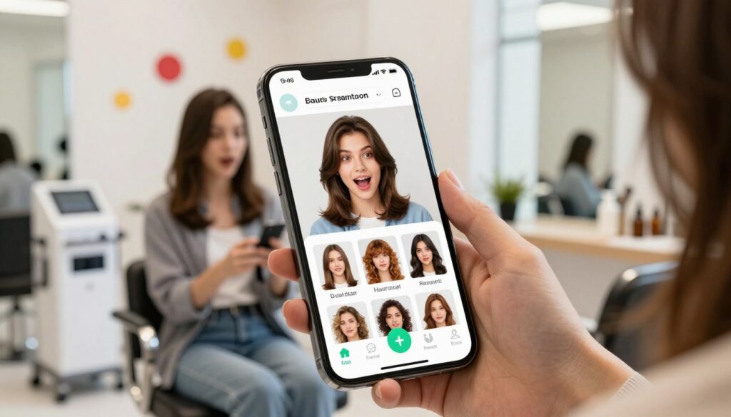 aplicativo de beleza