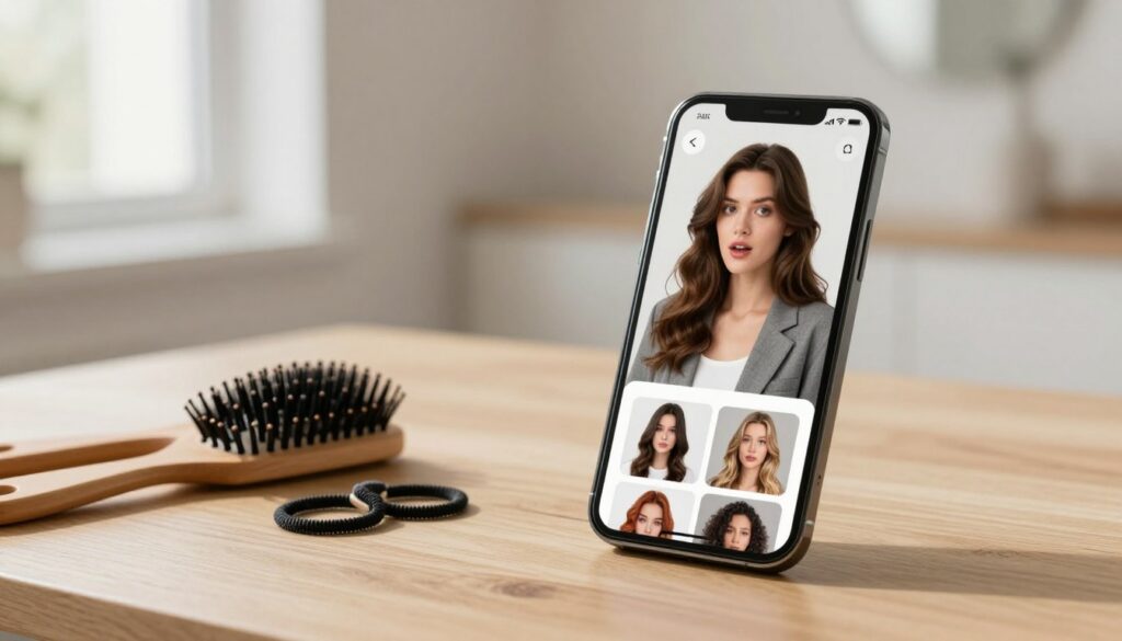 aplicativo de transformação capilar