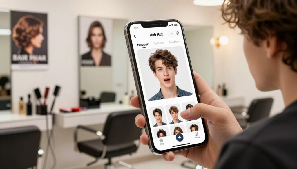 aplicativos de corte de cabelo