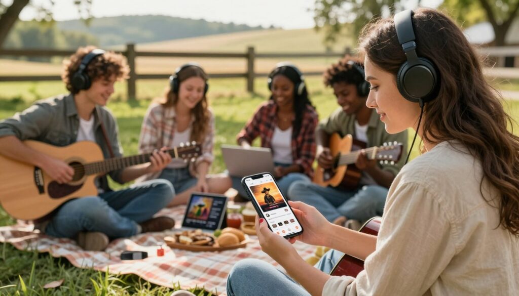 Aplicativos de streaming country gratuito