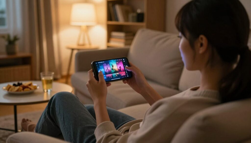 assistir filmes no celular