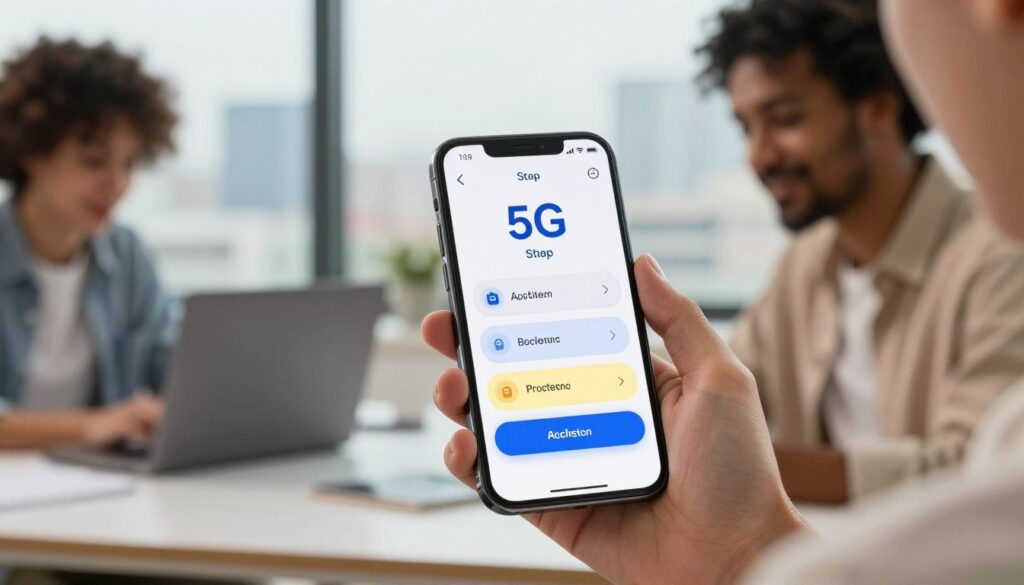 como ativar 5g no celular