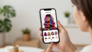 mudar o cabelo direto no celular