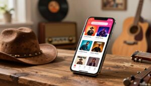 músicas country no celular