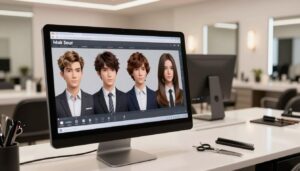 simulador de cortes de cabelo em 3d