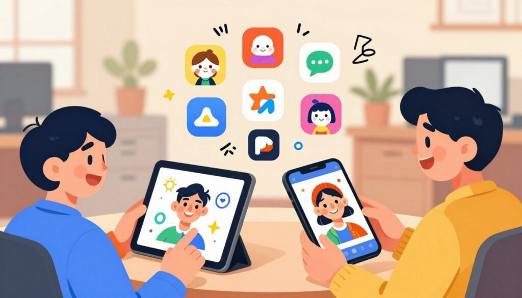 aplicativos de caricaturas