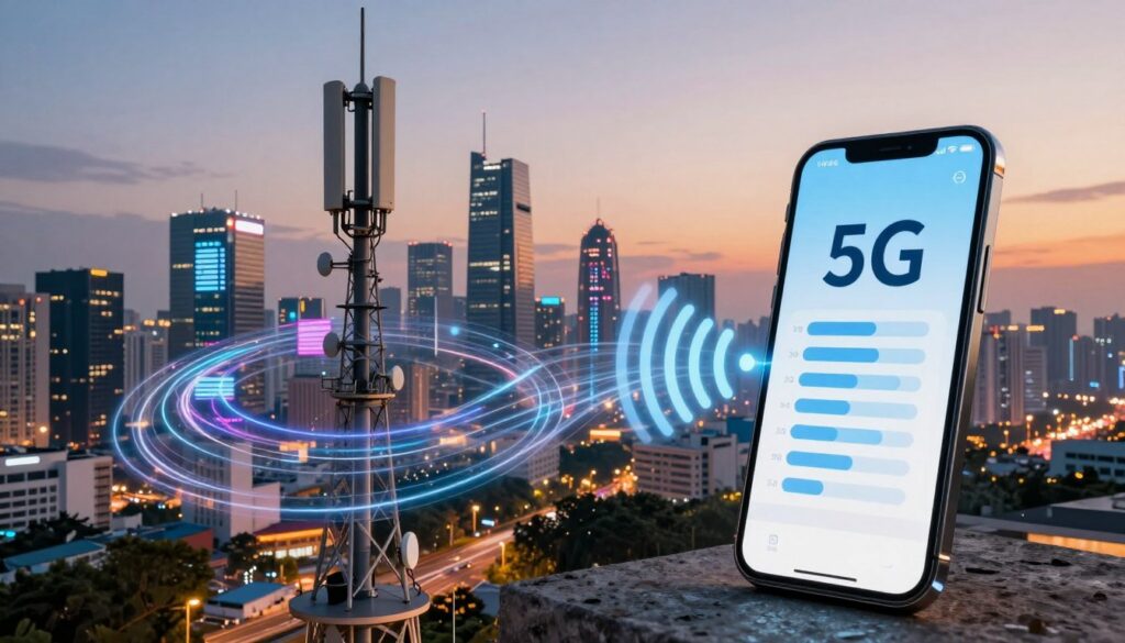 cobertura de sinal 5G