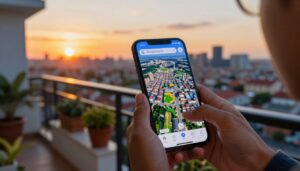 Veja Cidades e Casas com Apps de Satélite no Celular