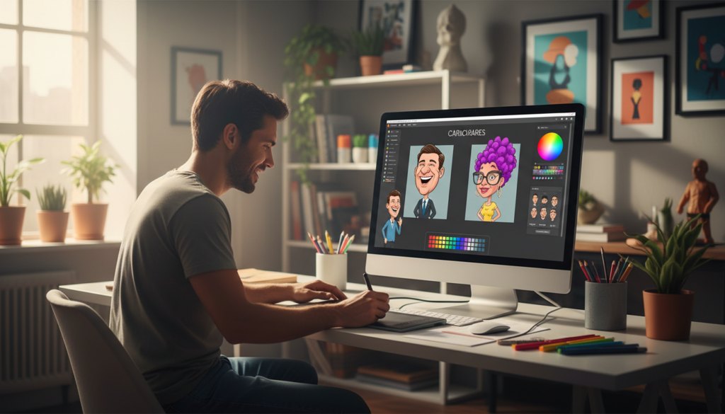 fazer caricaturas online