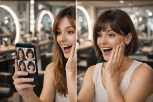 Veja Como Ficaria Seu Cabelo Antes de Cortar