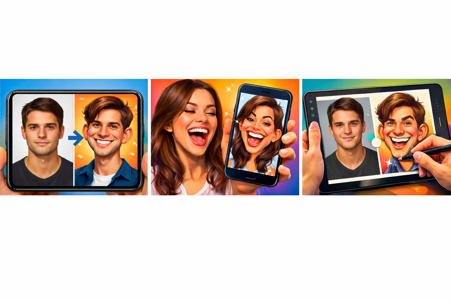 Fazer Caricatura Usando Seu Celular: Transforme Fotos em Arte Divertida