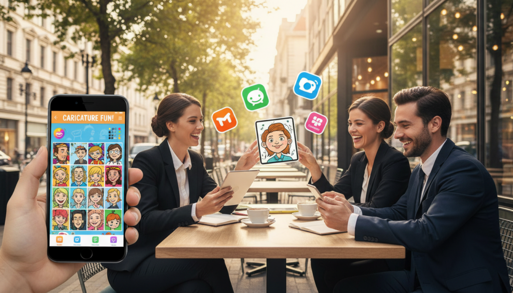 melhores aplicativos de caricatura