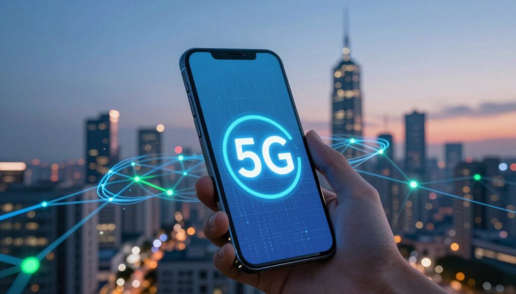 otimização de conexão 5G