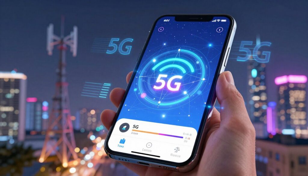 otimizar conexão 5g