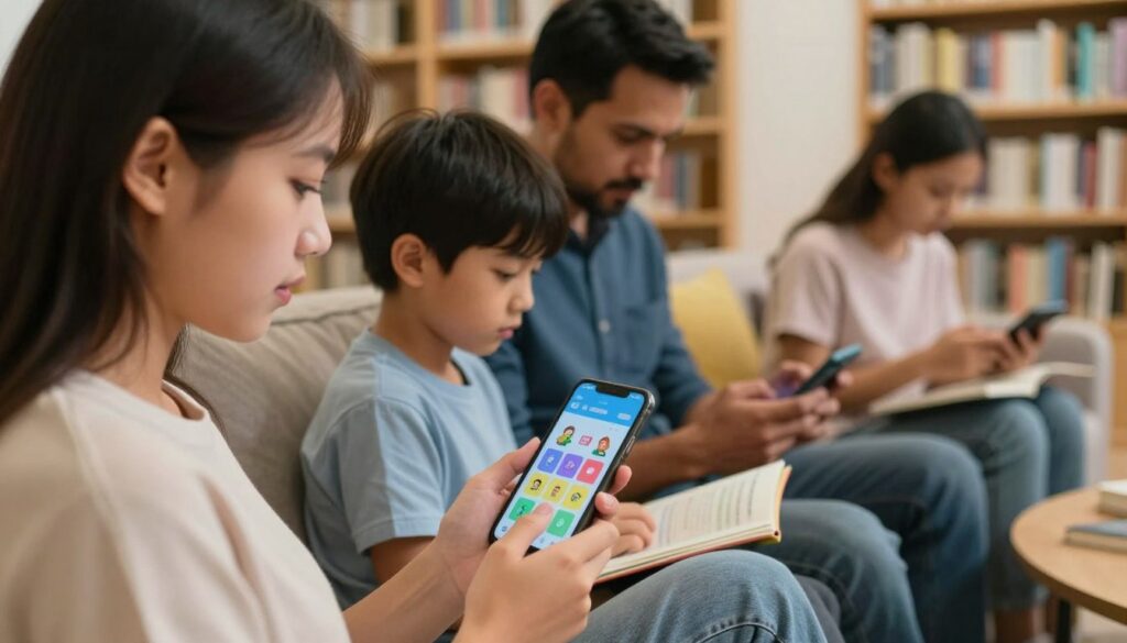 práticas de leitura no celular