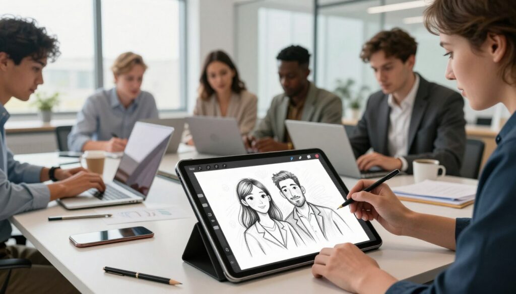 tecnologia de desenho por IA