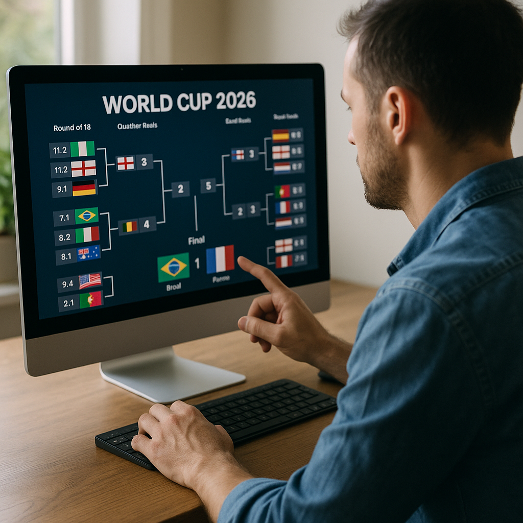 Simular os resultados da copa do mundo 2026 com tecnologia moderna