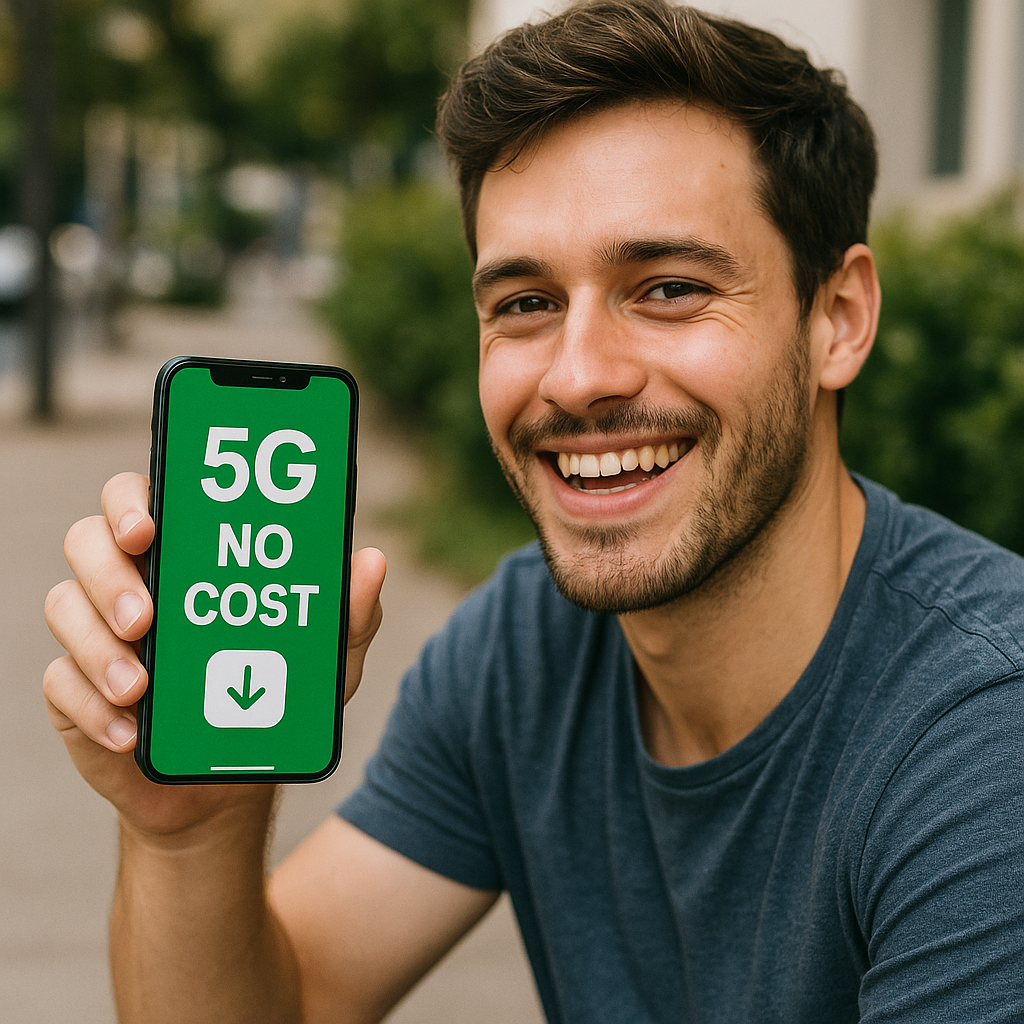 Tenha 5G No Celular Sem Custo Com Este App