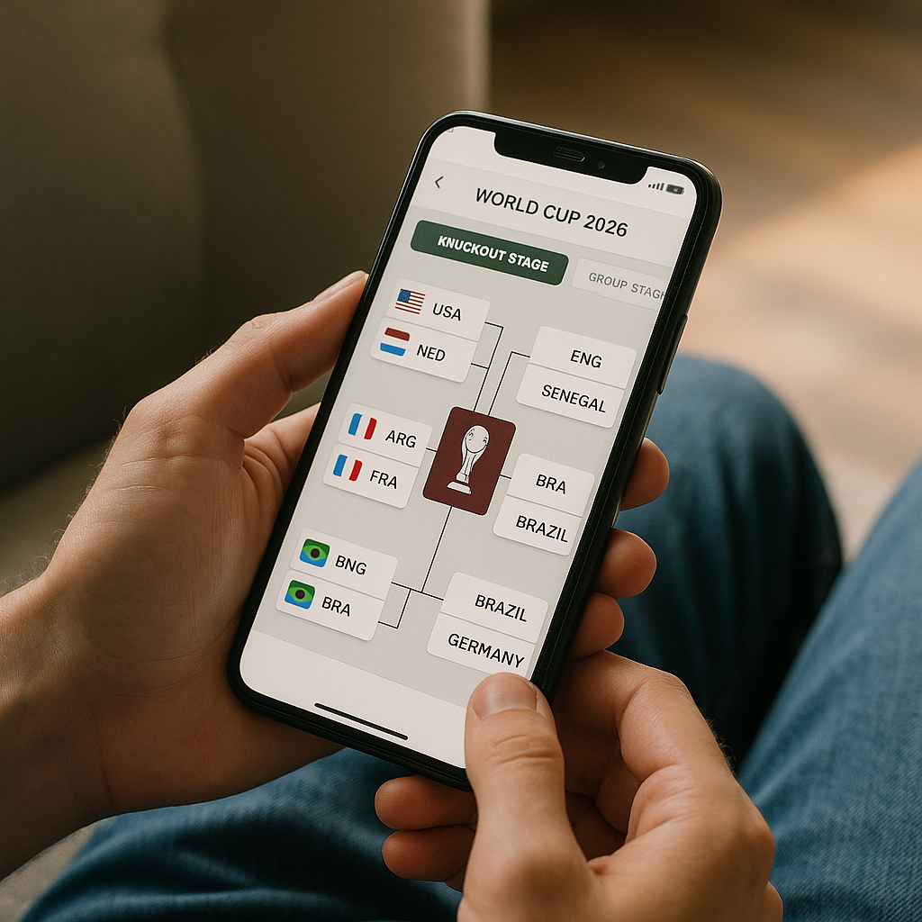 Descubra no App Quem Pode Levar a Copa 2026