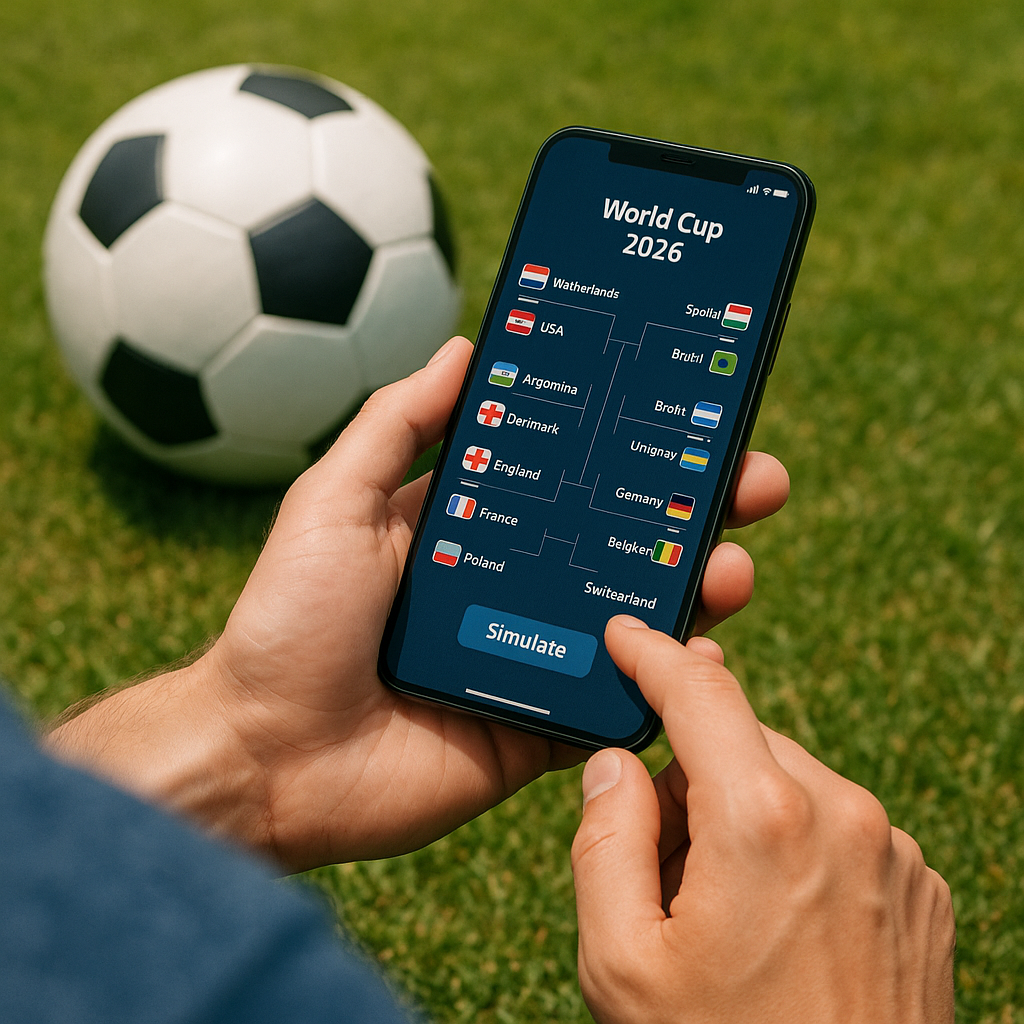 Veja apps para simular partidas da Copa do Mundo 2026